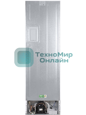 Холодильник Maunfeld MFF200NFW белый глянц. двухкамерный 271/106л морозилка снизу, No Frost