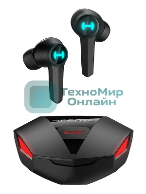 Наушники TWS Edifier GT4 черный, внутриканальные, Bluetooth, до 7 ч
