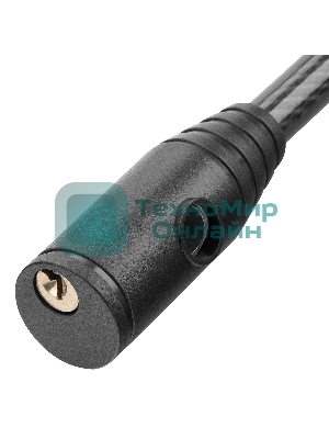 Замок тросовый универсальный Matrix, 10 х 650 мм