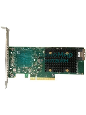 Адаптер SAS 9500-8i SGL (05-50077-03) PCIe v4 x8 LP, Tri-Mode SAS/SATA/NVMe 12G HBA, 8port(2*int SFF8654), 3808 IOC