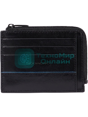 Кошелек мужской Piquadro Blue Square Revamp PP4822B2VR/N, натур.кожа, черный
