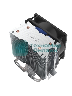 Кулер PCCooler S93 V2 S775/115X/AM2/AM3/AM4/FM1/FM2 (40 шт/кор, TDP 102W, вент-р 90мм, 2 тепловые трубки 6мм, 2200RPM, 22dBa)