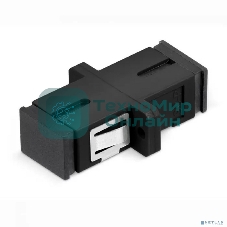 Проходной соединитель Cabeus SC-SC-SM-BK SC-SC, SM(для одномодового кабеля), simplex черный