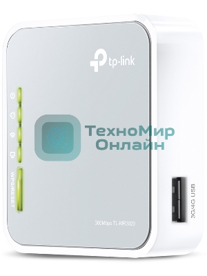 Маршрутизатор беспроводной TP-Link SOHO TL-MR3020 10/100BASE-TX