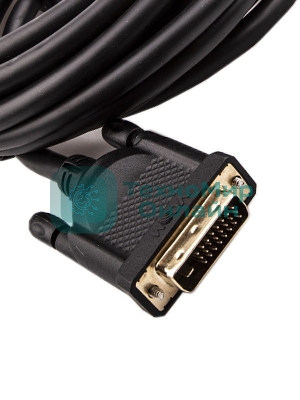 Кабель HDMI AM/DVI(24+1)M, 5м, CU, 1080P@60Hz, 2F, VCOM CG484GD-5M
