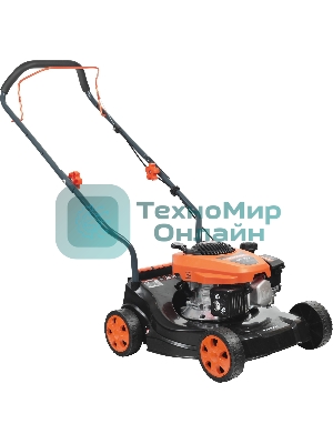 Газонокосилка бензиновая PATRIOT PT 40, 130сс, 3,5 л.с., 40 см, 35л. трав., пластик. дека,