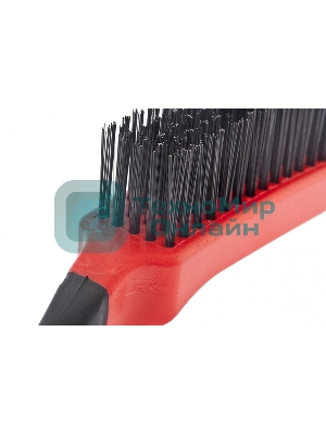 Щетка Matrix зачистная 5-и рядная, двухкомпонентная рукоятка