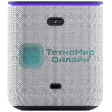 Умная колонка Яндекс Станция Миди, 24Вт, с экраном, 2 динамика, Wi-Fi, BT5.0, Zigbee, Алиса, серый