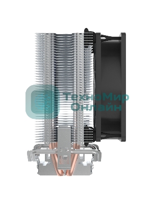 Кулер PCCooler S93 V2 S775/115X/AM2/AM3/AM4/FM1/FM2 (40 шт/кор, TDP 102W, вент-р 90мм, 2 тепловые трубки 6мм, 2200RPM, 22dBa)