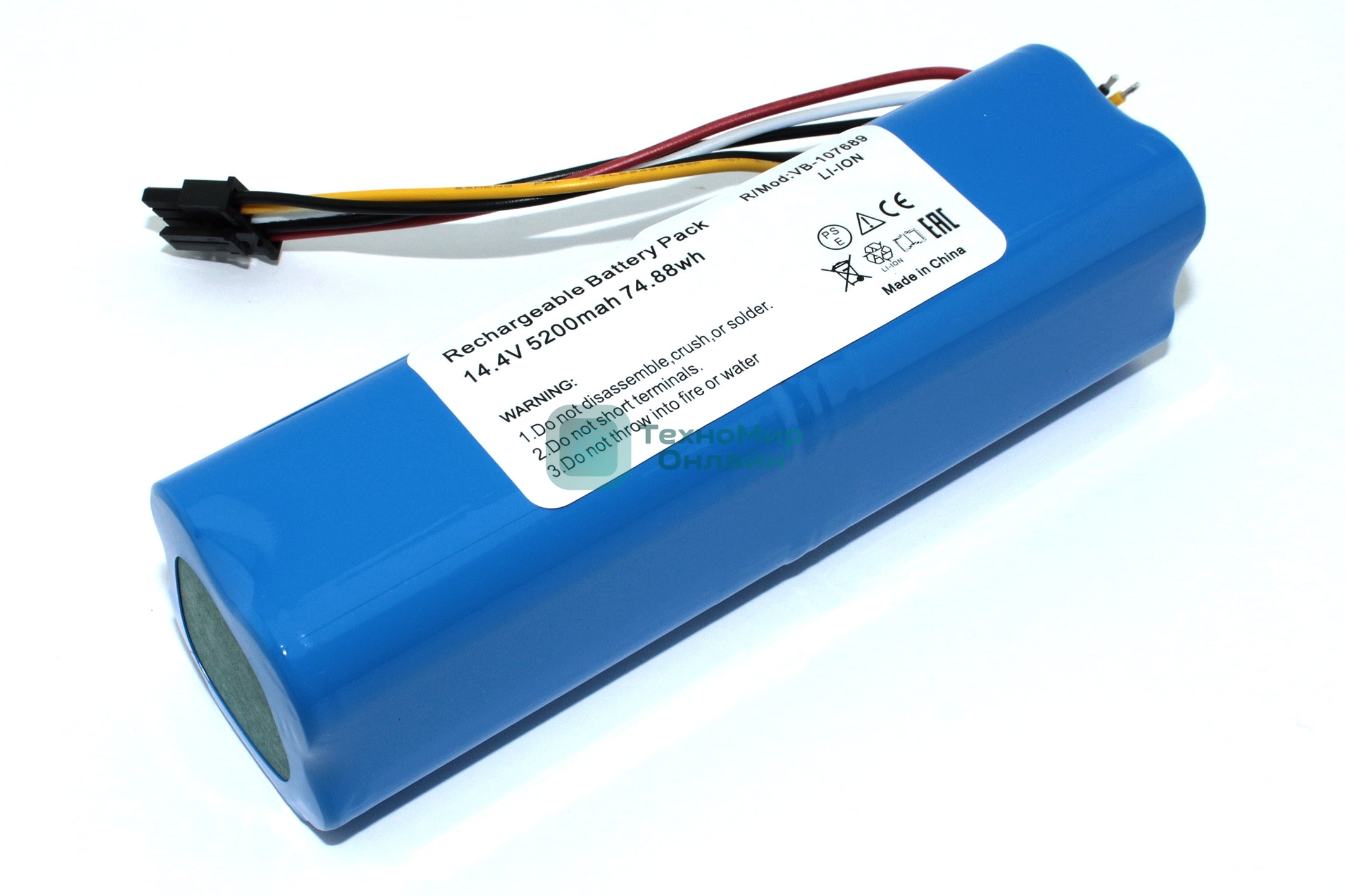 Аккумулятор для пылесоса Cecotec Conga 4090 14,4V 5200mAh