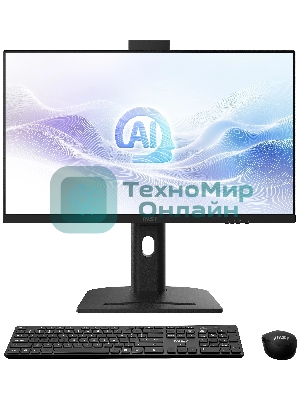 Моноблок MSI Modern AM273QP AI 1UM-005XRU, черный, 27