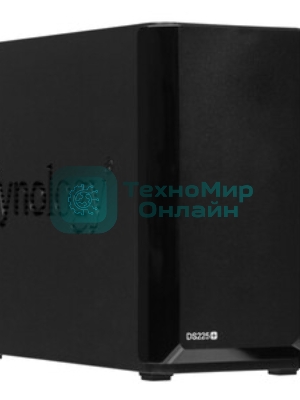 СХД настольное исполнение Synology 2BAY NO HDD DS225+