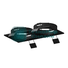 Корпус светильника C7636 SBK черный песок 180*92*H25mm MR16 GU5.3