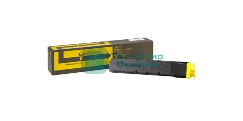 Картридж лазерный Kyocera TK-8600Y (1T02MNANL0) желтый для FS-C8600DN/C8650DN 20000 стр.