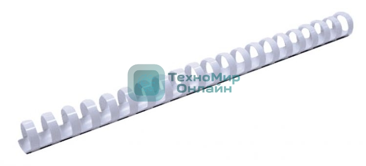 Пружины для переплета пластиковые Fellowes Lamirel LA-7867401 14 мм белый 100 шт