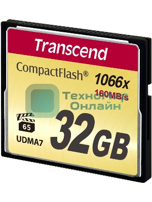 Флеш карта CF 32Gb Transcend TS32GCF1000
