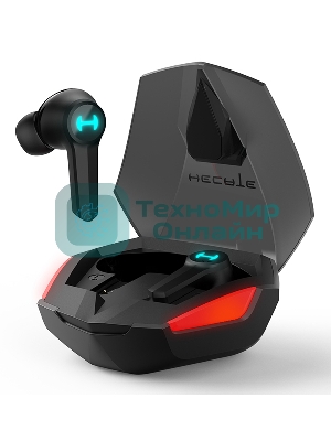 Наушники TWS Edifier GT4 черный, внутриканальные, Bluetooth, до 7 ч