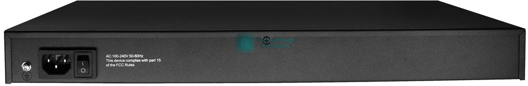 Коммутатор Osnovo SW-64822(700W) 48 портовый PoE коммутатор, 48*10/100 Base-T PoE, 2*GE Combo Uplink, PoE на порт до 30W, суммарная мощность PoE до 700W