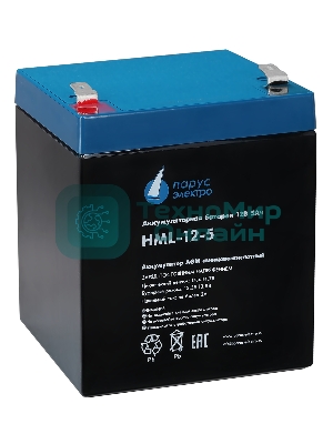 Батарея для ИБП Парус Электро, профессиональная серия HML-12-5