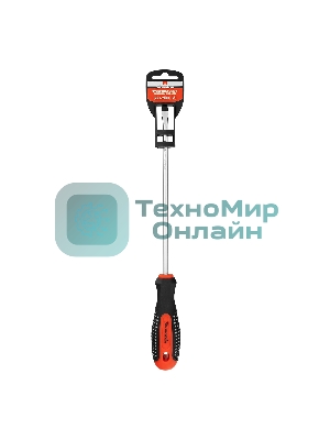 Отвертка Matrix Fusion, SL6,0 х 200 мм, CrV, 3-х компонентная рукоятка 