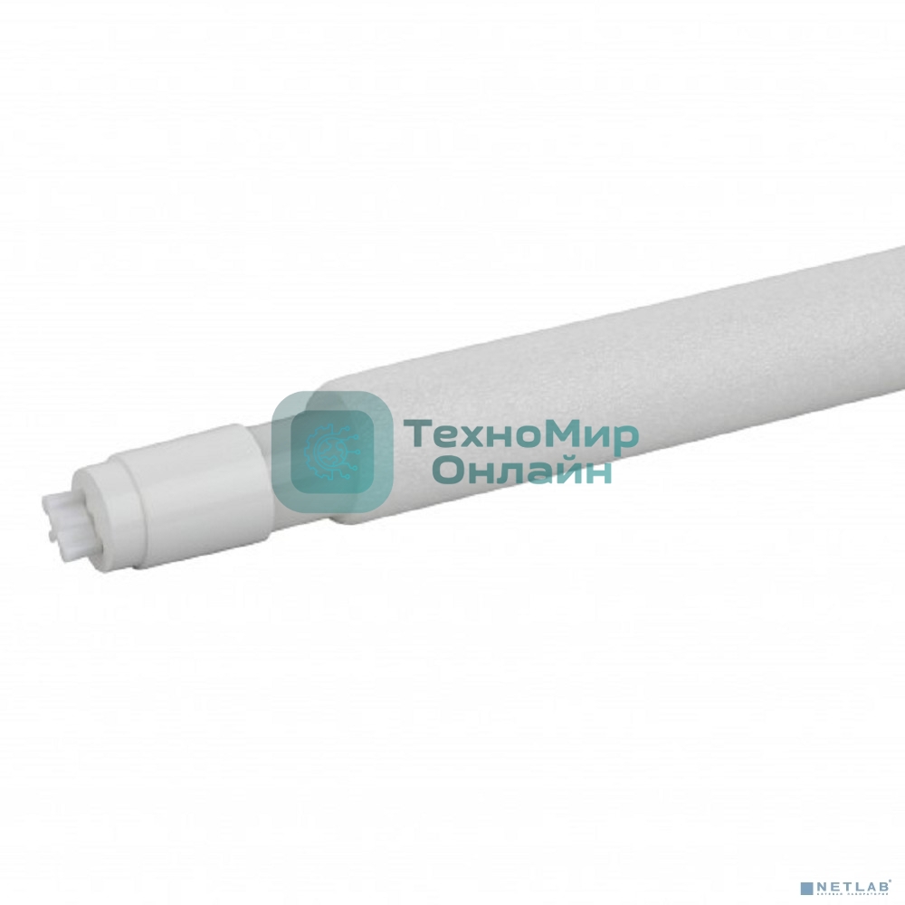 Лампа светодиодная ЭРА STD LED T8-10W-865-G13-600мм G13 поворотный 10 Вт трубка стекло холодный дневной свет пенорукав