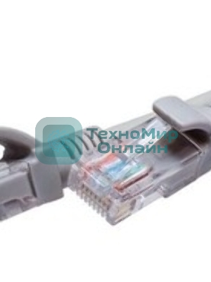 Патч-корд Suprlan 10-0143 UTP RJ-45 вил.-вилка RJ-45 cat.5e 2м серый LSZH 24AWG
