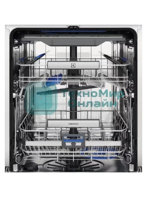 Встраиваемая посудомоечная машина Electrolux EEC67310L, черный, 59.6 см, 14 компл., 44 дБ, класс D
