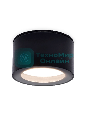 Светильник Ambrella light TN6523 SBK черный песок IP44 GX53 D85*50