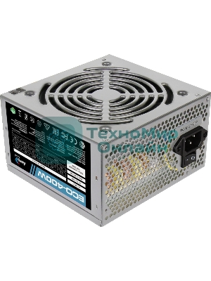 Блок питания Aerocool/Formula ECO-400W, 400Вт, 120мм, серый
