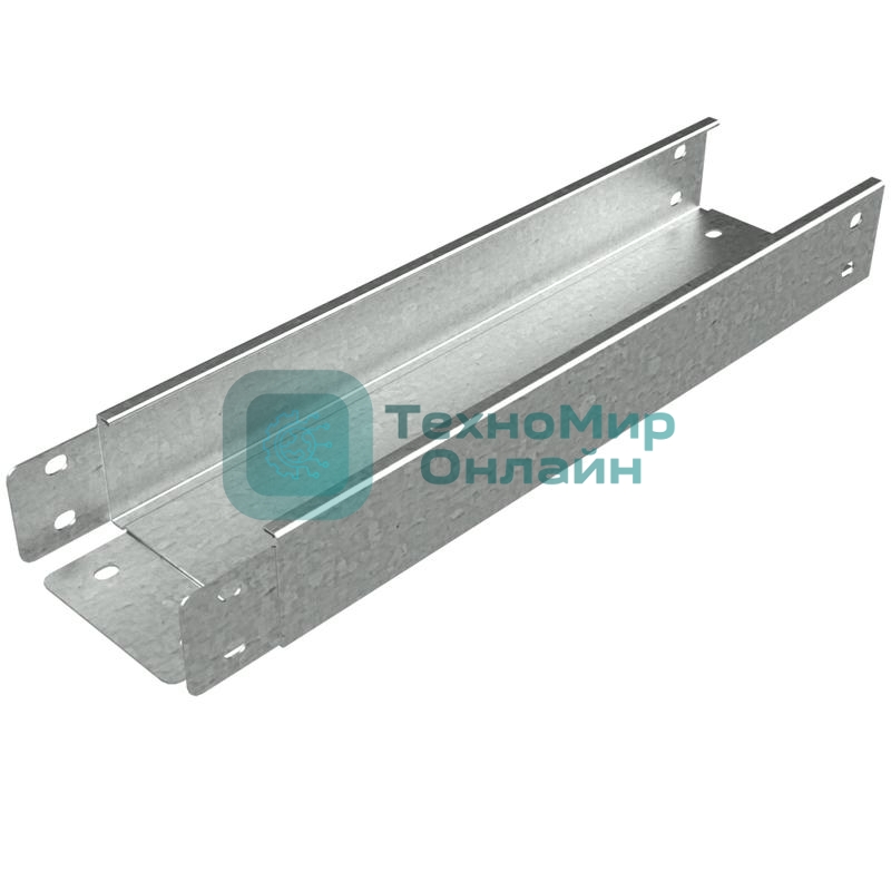 Лоток листовой неперфорированный 50х50 L3000 сталь 0.55мм LN50х50х0.55 