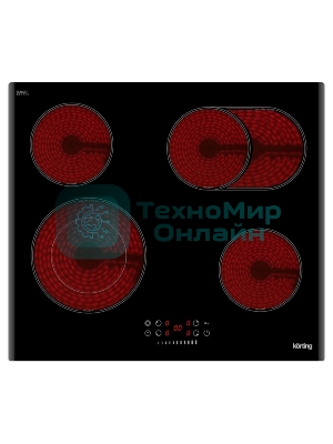Электрическая варочная панель Korting HK 62550 B