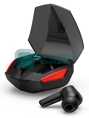 Наушники TWS Edifier GT4 черный, внутриканальные, Bluetooth, до 7 ч