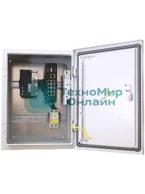 Коммутатор Osnovo SW-60812/I 8x100Mb 1G 2SFP 300W