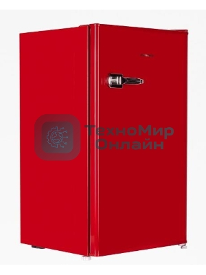 Холодильник Maunfeld MFF83RR красный однокамерный 85л