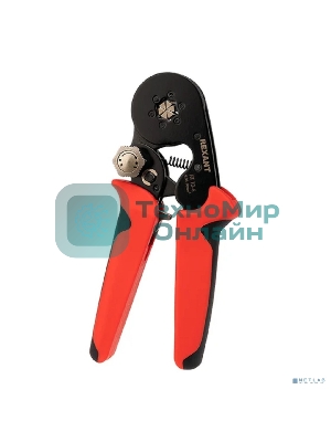 Кримпер Rexant HT 10-6 для обжима штыревых наконечников 0.08-10.0 мм с регулятором прижимного усилия