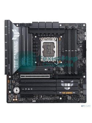 Материнская плата ASUS TUF GAMING B860M-PLUS, LGA 1851, Intel B860, 4xDDR5, 4xSATA, 3xM.2, 1xPCIe 5.0 x16, 1xPCIe x4, 1xUSB-C, 4xUSB-A 3.2 Gen 1, 2xUSB-A 3.2 Gen 2, 1xHDMI, 1xDP, 1x2.5Gb LAN, 7.1, mATX