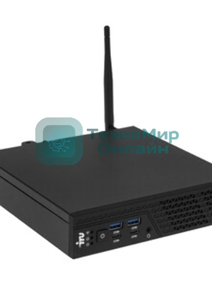 Неттоп IRU 310H6ITF i3 13100 (3.4) 16Gb SSD256Gb UHDG 730 Windows 11 Pro GbitEth WiFi BT 90W черный (2122065)