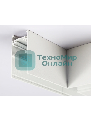 GL3373 WH белый коннектор T-образный для накладного шинопровода L170*85*53.7