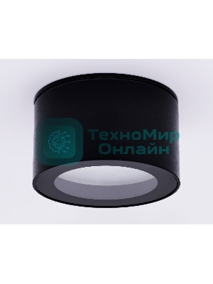 Светильник Ambrella light TN6523 SBK черный песок IP44 GX53 D85*50