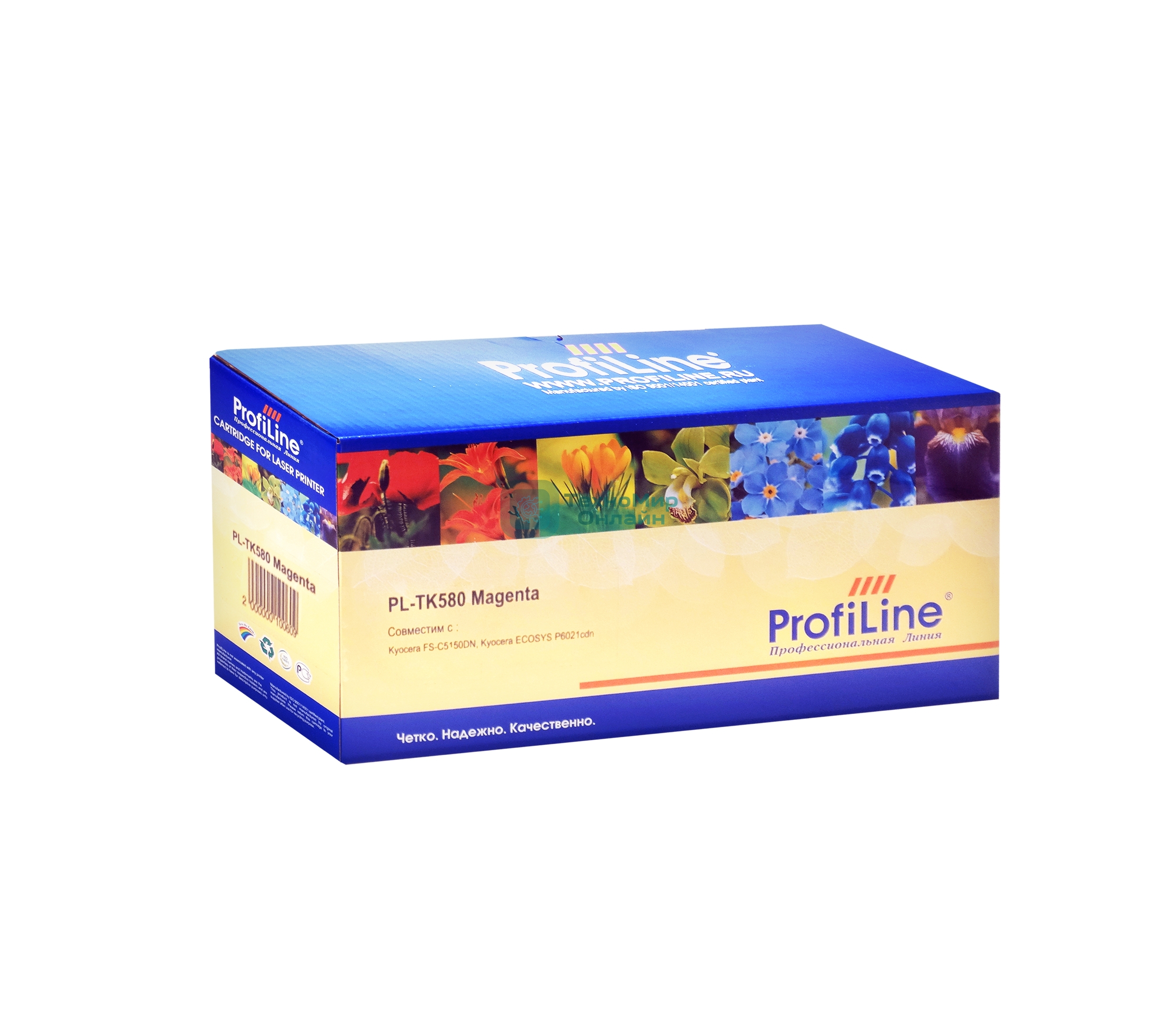 Картридж лазерный ProfiLine PL-TK-580M для принтеров Kyocera FS-C5150DN/ECOSYS P6021cdn пурпурный 2800 копий
