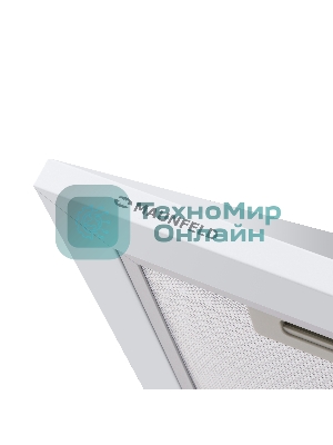 Вытяжка купольная Maunfeld Cork 60, белый, 60 см, 620 куб. м/ч, 47 дБ