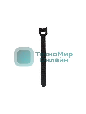 Хомут–липучка многоразовый Rexant 150х12 мм, черный (упак. 12 шт.)
