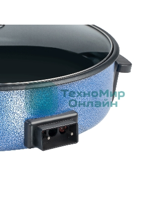 Электросковорода Galaxy Line GL 2664, синий, 1700 Вт, 8 л