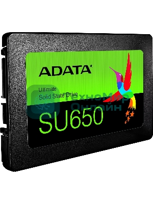 Накопитель SSD ADATA SU650, 512Gb, SATA III, 2.5