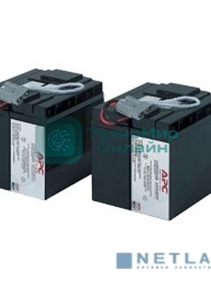 Батарея для ИБП APC RBC55 APC Replacement Battery Cartridge (2 шт. в уп-ке)