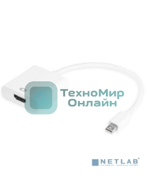 Адаптер-переходник Greenconnect Apple mini DisplayPort 20M > HDMI 19F (GCR-MDP2HD2)