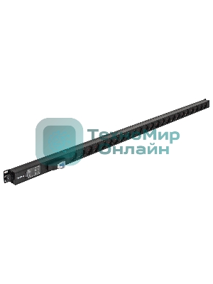 Вертикальный блок розеток с автоматом защиты ExeGate ServerPro PDU-V241 Al-24S-T-1P (19