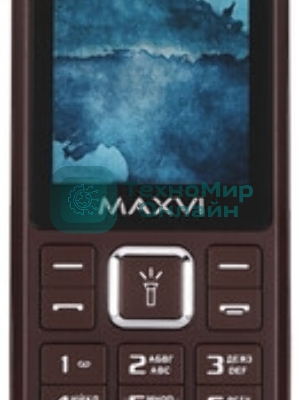 Мобильный телефон Maxvi K21 шоколадный