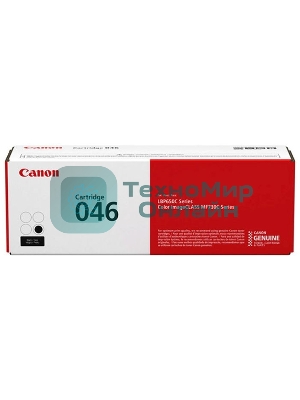 Картридж лазерный Canon 046Bk черный для i-SENSYS MF732/734/735, LBP653/654 2200 стр.