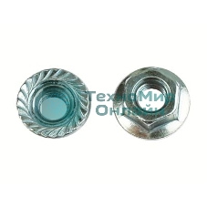 Гайка М6 с насечкой (уп. 200 шт) ДКС CM100600